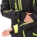 Комбинезон мужской Dragonfly Gravity Premium Man Black - Yellow Green 2024, мембрана, черный, размер S
