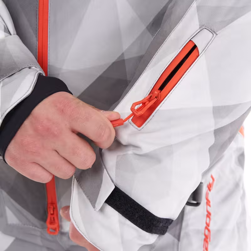 Комбинезон мужской Dragonfly Extreme Man Camo - Grey, мембрана, серый, размер S