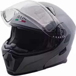 Мотошлем зимний AiM JK906, серый, размер M