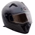 Мотошлем зимний AiM JK906, серый, размер M