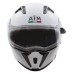 Мотошлем зимний AiM JK906, белый, размер L
