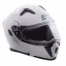 Мотошлем зимний AiM JK906, белый, размер XXL