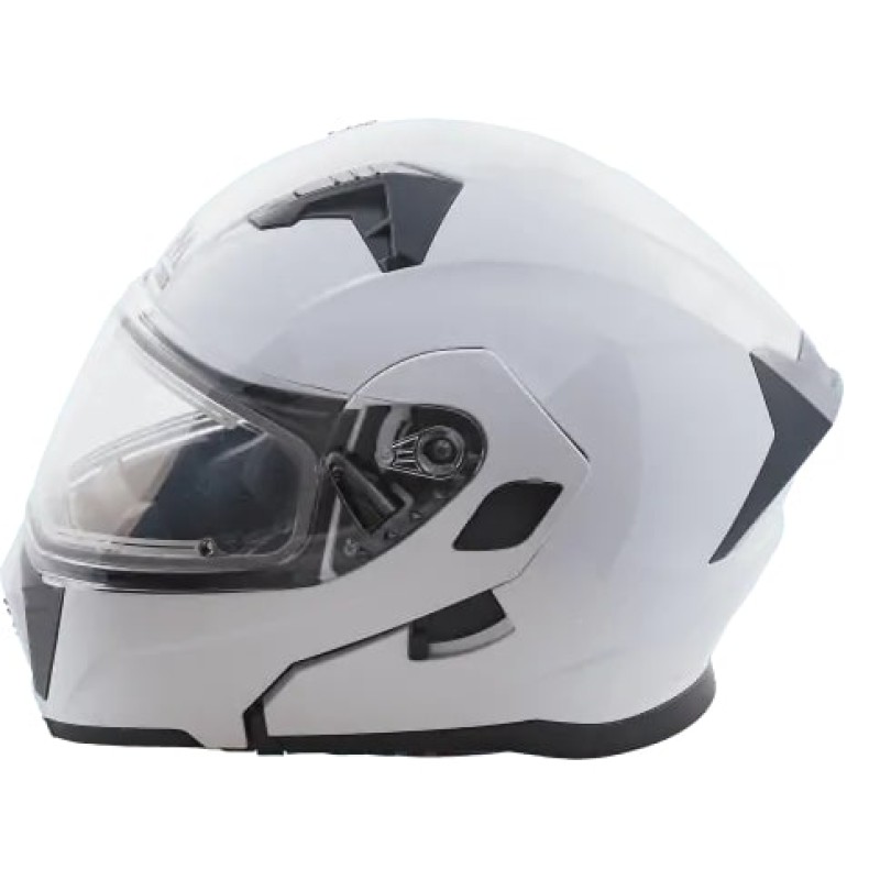 Мотошлем зимний AiM JK906, белый, размер XXL