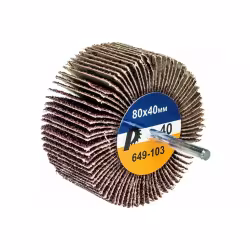 Круг лепестковый с оправкой Практика Профи 649-103, 80х40 мм