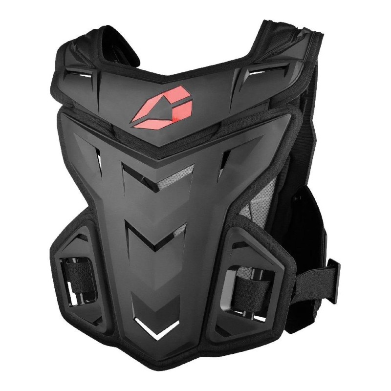 Жилет защитный EVS F1, черный/красный, размер L/XL