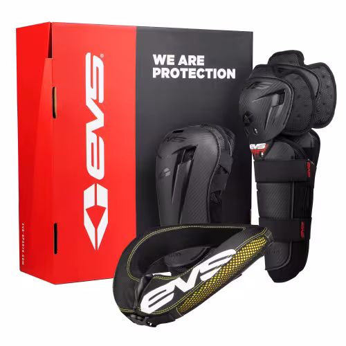 Комплект защиты детский EVS (колени, локти, шея) Option Slam Combo, черный