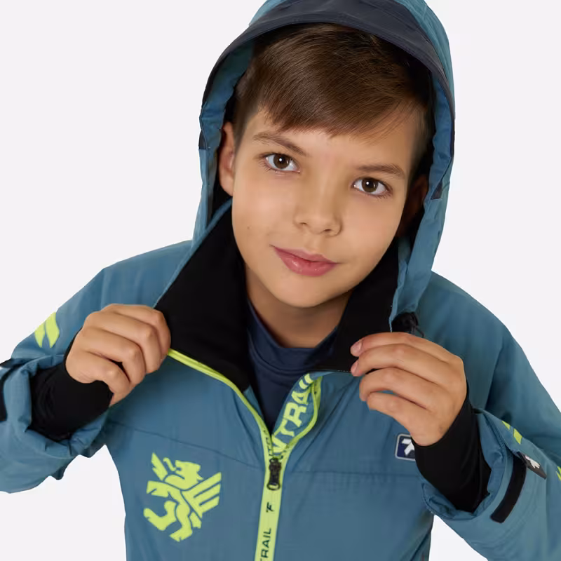 Комбинезон детский зимний Finntrail Swift 3780, ткань Рипстоп, голубой, рост 134-140 см