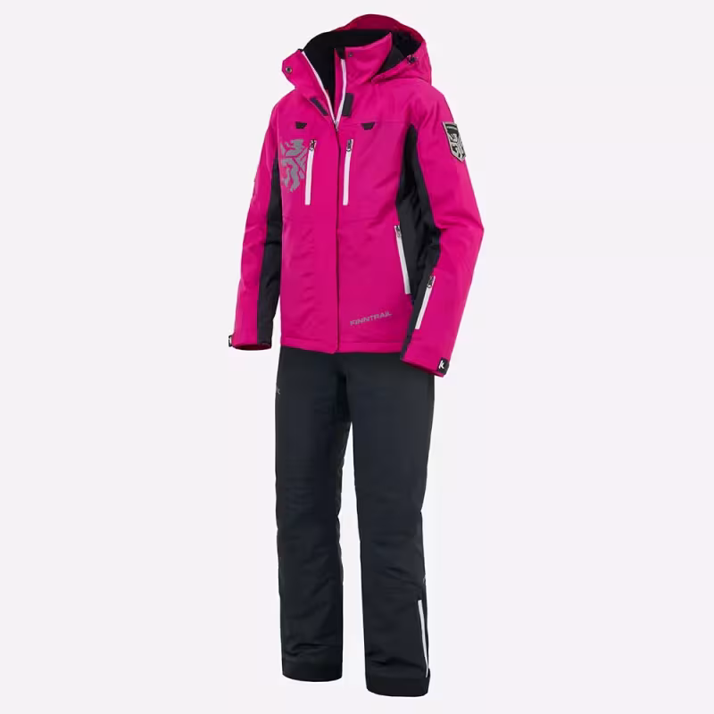 Костюм женский Finntrail Atlas W 3460 Pink, мембрана Hard-Tex, розовый, размер 44-46 (S), 160-170 см