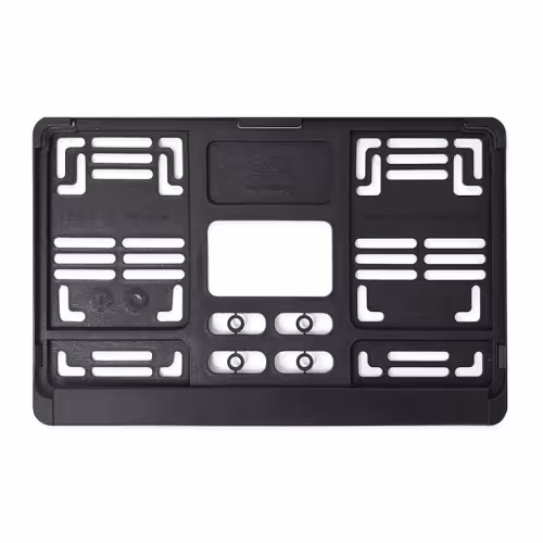 Рамка под номерной знак япон./амер. авто AVS RN-23, 290х170 мм, черная