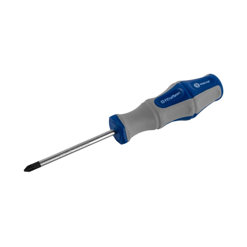 Отвертка крестовая PZ1х75 мм CR-V Ultra Grip 646-409