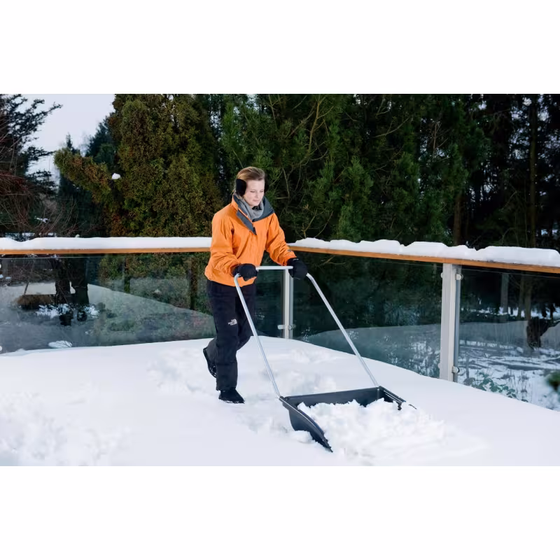 Лопата-скрепер для снега Plantic Snow 12008-01 + автомобильная лопата Plantic Auto 18001-01