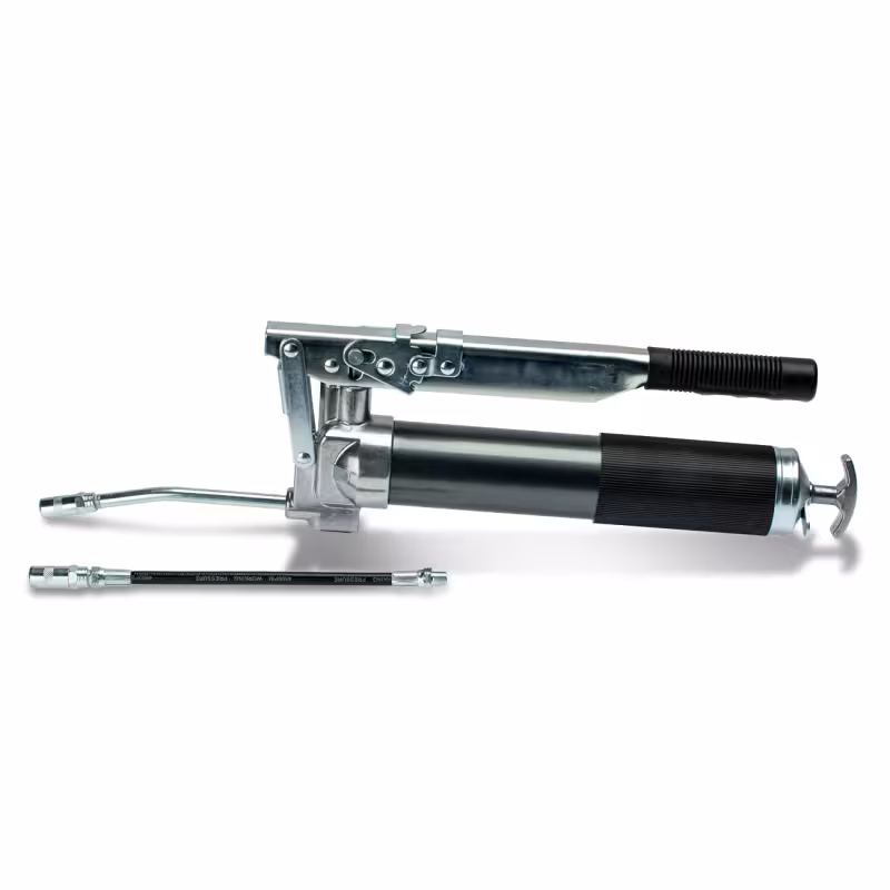 Шприц рычажный Runtec RT-BJ467 2-х плунжерный, усиленный, с переключением плунжеров, 400 мл