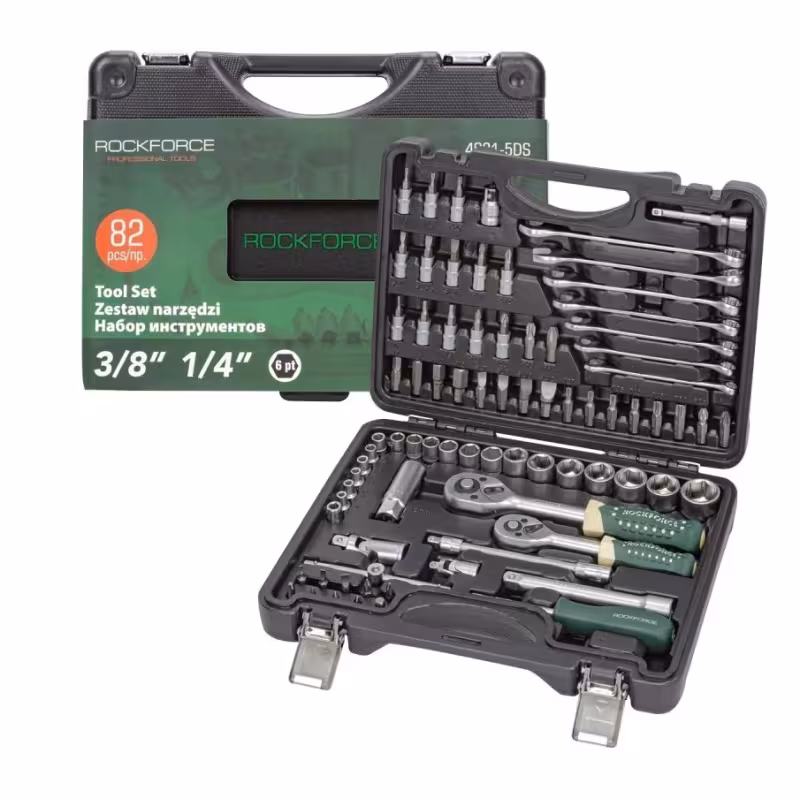 Набор инструментов Rockforce RF-4821-5DS, 82 предмета
