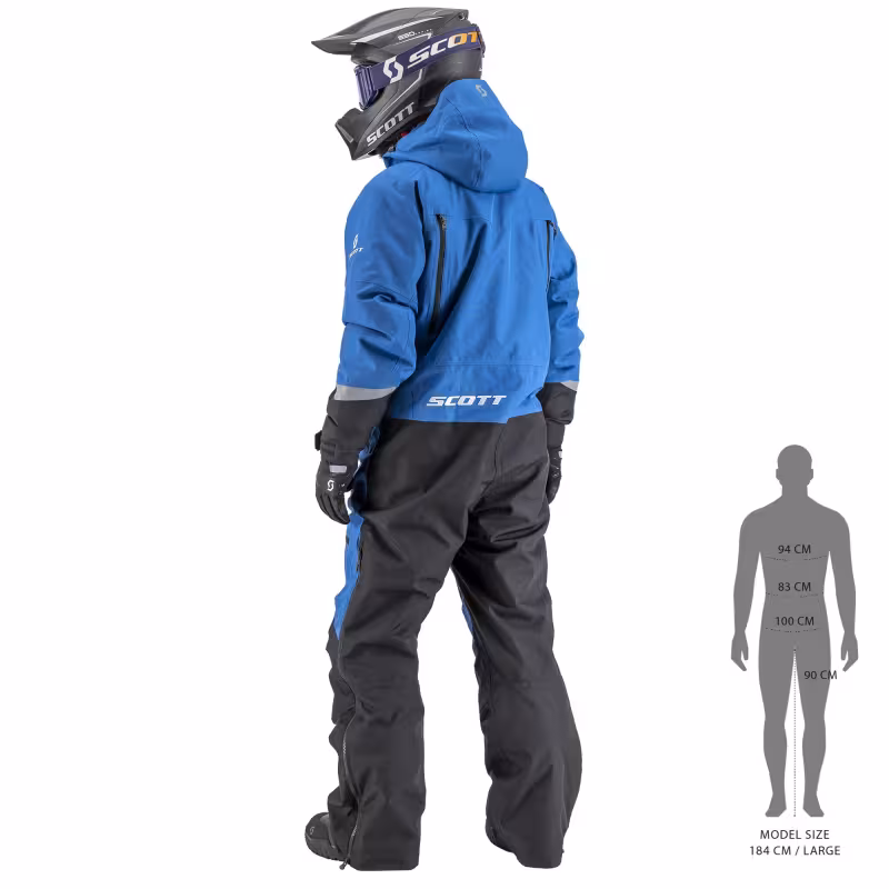 Комбинезон мужской Scott Roop Dryo storm blue/black, мембрана, синий/черный, размер L, 183-188 см