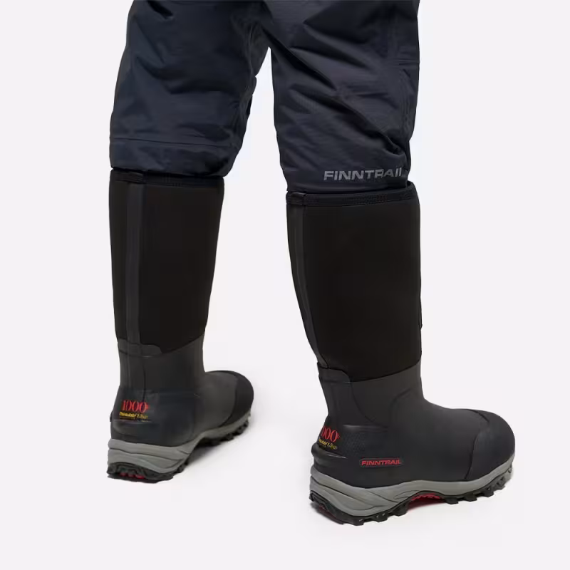 Сапоги мужские Finntrail Edge 7513 Graphite, черный, размер 40