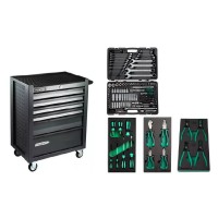 Тележка с набором инструментов Runtec EQ-000063, 184 предмета