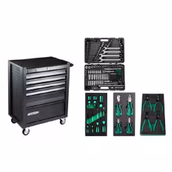 Тележка с набором инструментов Runtec EQ-000063, 184 предмета