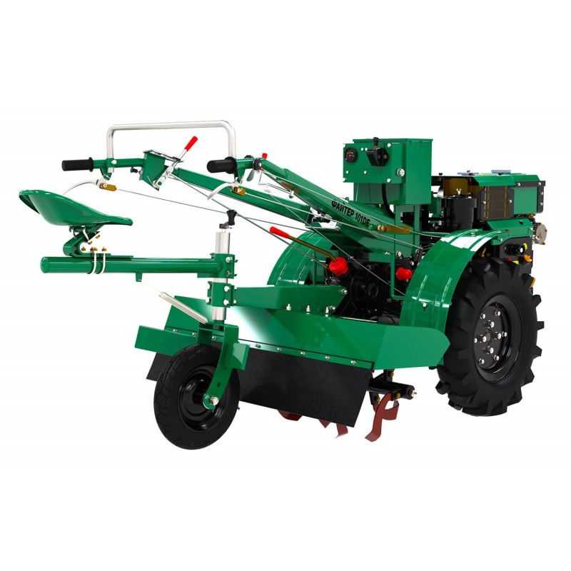 Мотоблок дизельный Файтер 101 DE + почвофреза 100 см 