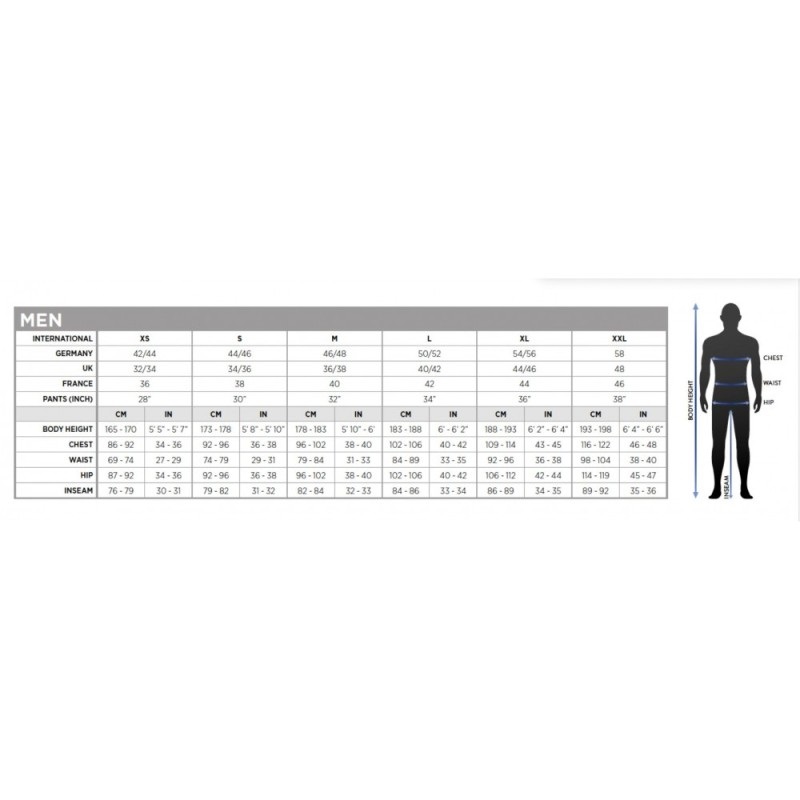 Комбинезон мужской Scott Back-X Dryored red/black, полиамид, красный/черный размер XL, 188-193 см