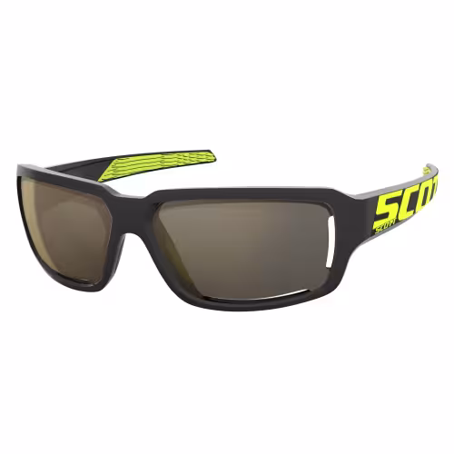 Очки солнцезащитные Scott Obsess ACS черный/желтый