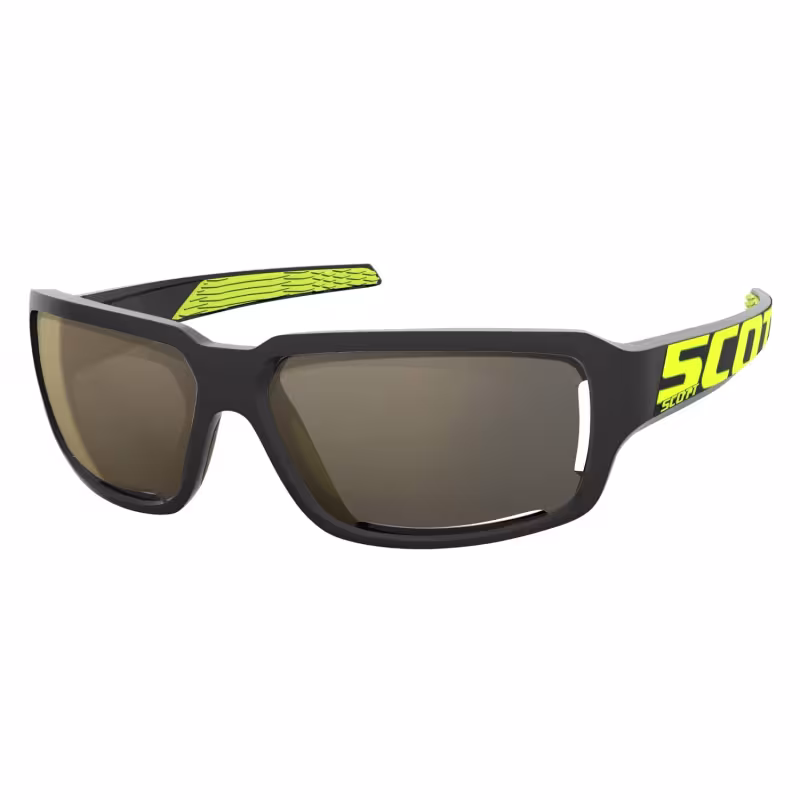 Очки солнцезащитные Scott Obsess ACS черный/желтый