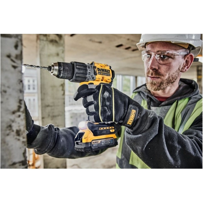 Дрель-шуруповерт аккумуляторная ударная DeWALT DCD805P2T