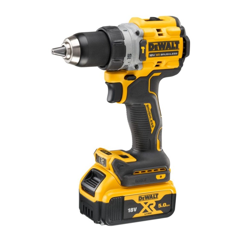 Дрель-шуруповерт аккумуляторная ударная DeWALT DCD805P2T