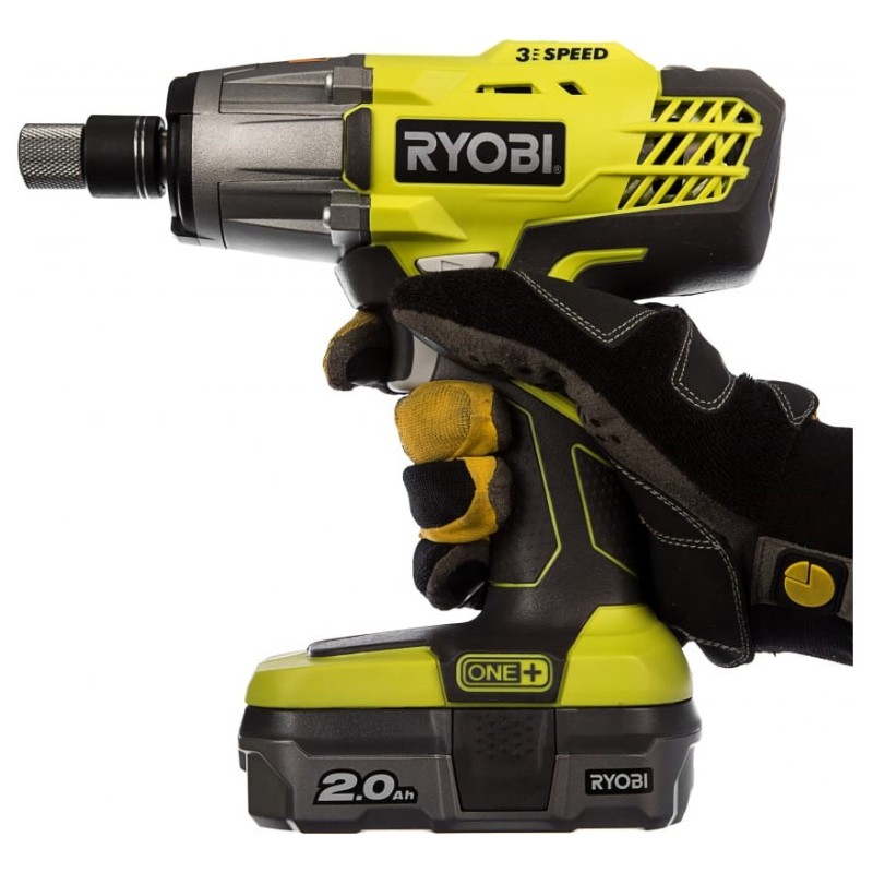 Гайковерт аккумуляторный ударный Ryobi ONE+ R18IW3-120S 