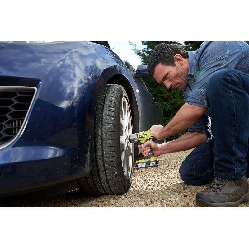 Гайковерт аккумуляторный ударный Ryobi ONE+ R18IW3-120S 