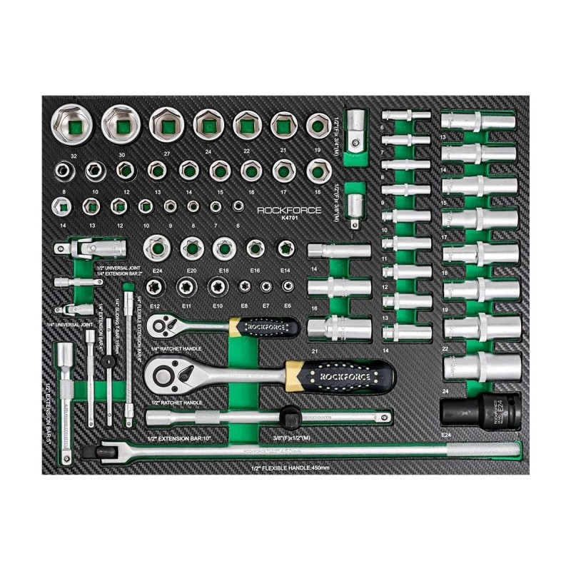 Набор инструментов RockForce RF-K4701, 70 предметов