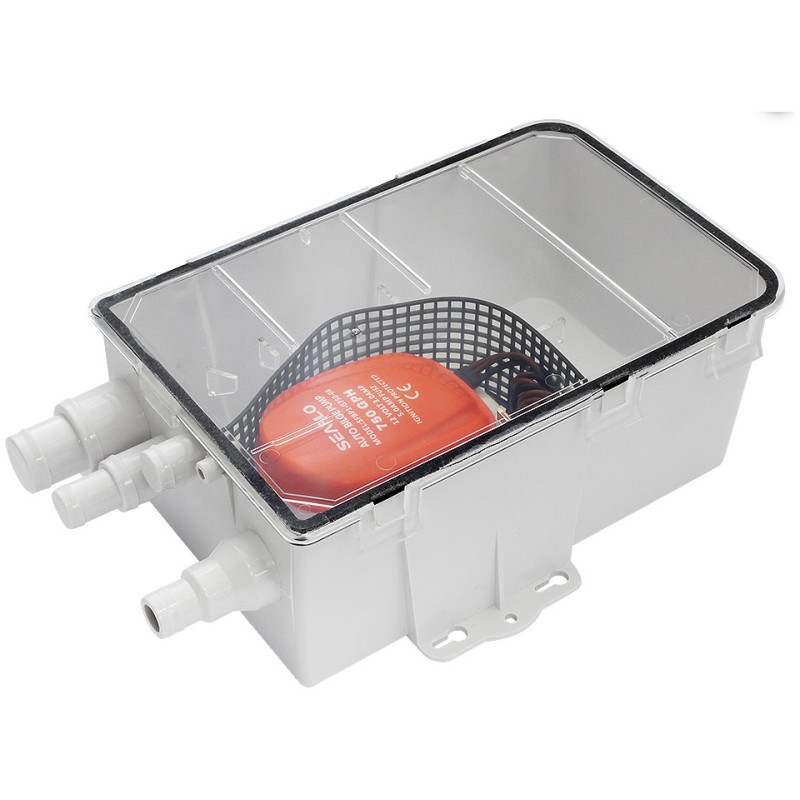 Бак сточный для душа  Seaflo, 12 В