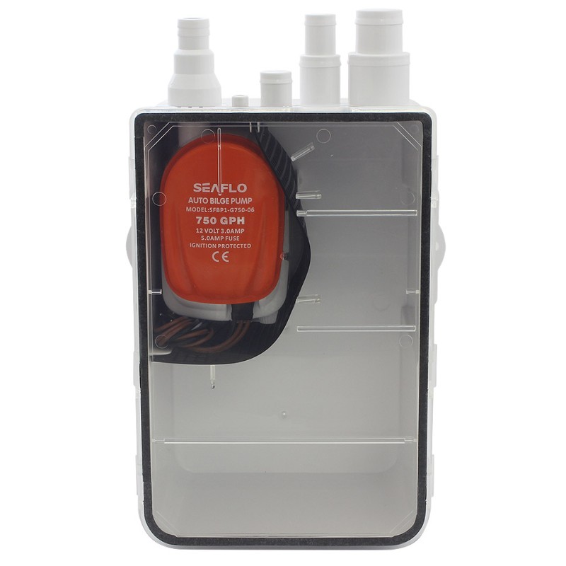 Бак сточный для душа  Seaflo, 12 В