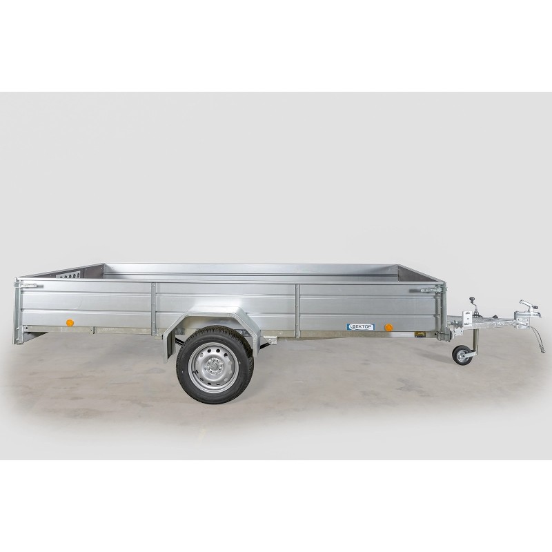Прицеп бортовой одноосный Вектор ЛАВ 81012С, высокий борт, 16