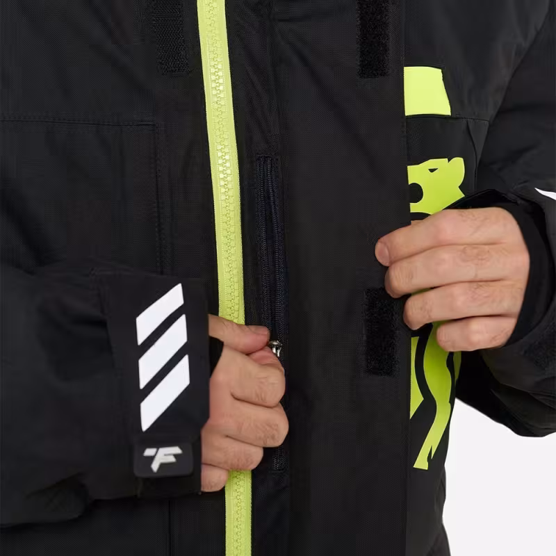 Коcтюм мужской Finntrail Fjord 3754 Graphite, мембрана Hard-Tex/Thermalrate, черный, размер 50-52 (L), 175-185 см