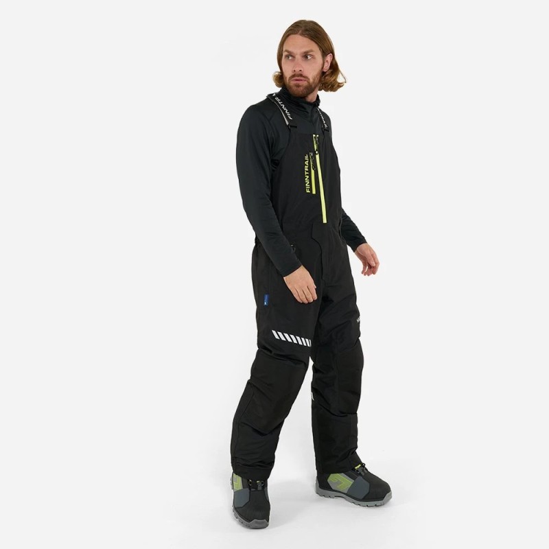 Коcтюм мужской Finntrail Fjord 3754 Graphite, мембрана Hard-Tex/Thermalrate, черный, размер 50-52 (L), 175-185 см