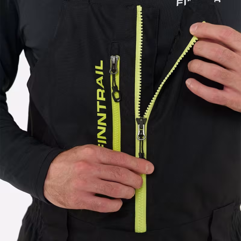 Коcтюм мужской Finntrail Fjord 3754 Graphite, мембрана Hard-Tex/Thermalrate, черный, размер 50-52 (L), 175-185 см