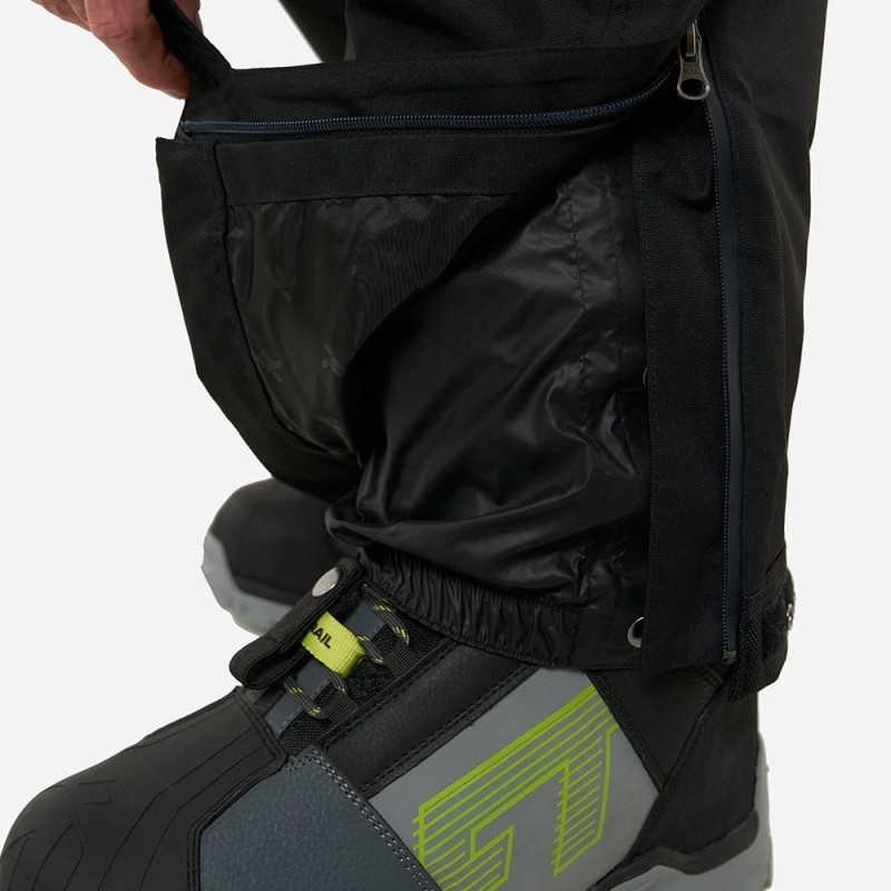 Коcтюм мужской Finntrail Fjord 3754 Graphite, мембрана Hard-Tex/Thermalrate, черный, размер 50-52 (L), 175-185 см