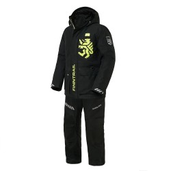 Коcтюм мужской Finntrail Fjord 3754 Graphite, мембрана Hard-Tex/Thermalrate, черный, размер 58-60 (XXL), 185-195 см