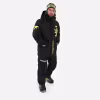 Коcтюм мужской Finntrail Fjord 3754 Graphite, мембрана Hard-Tex/Thermalrate, черный, размер 58-60 (XXL), 185-195 см