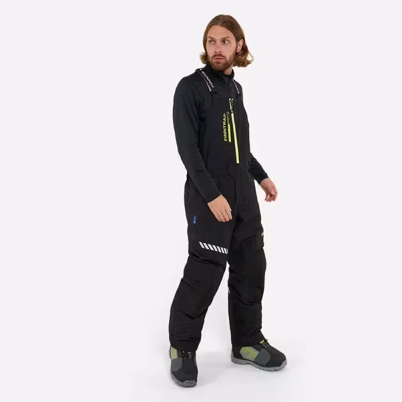 Коcтюм мужской Finntrail Fjord 3754 Graphite, мембрана Hard-Tex/Thermalrate, черный, размер 58-60 (XXL), 185-195 см