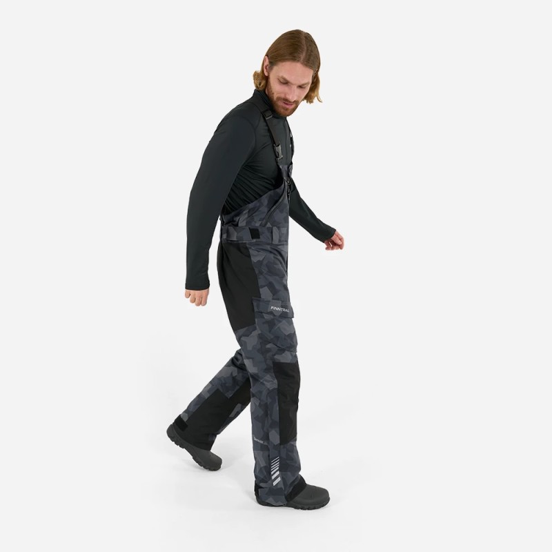 Коcтюм мужской Finntrail Tournament Insulated 3755 CamoShadowBlack, мембрана Totay/Dupont, черный камуфляж, размер 50-52 (L), 175-185 см