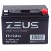 Аккумулятор Zeus YTX24HL-BS 20Ah, 12V