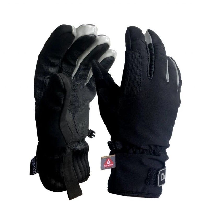 Перчатки водонепроницаемые Dexshell Ultra Weather Winter Gloves, черный/серый, размер M
