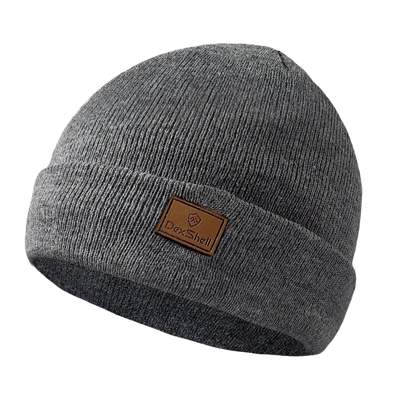 Шапка водонепроницаемая Dexshell Beanie Hat Gray, серый, размер S/M 56-58 см