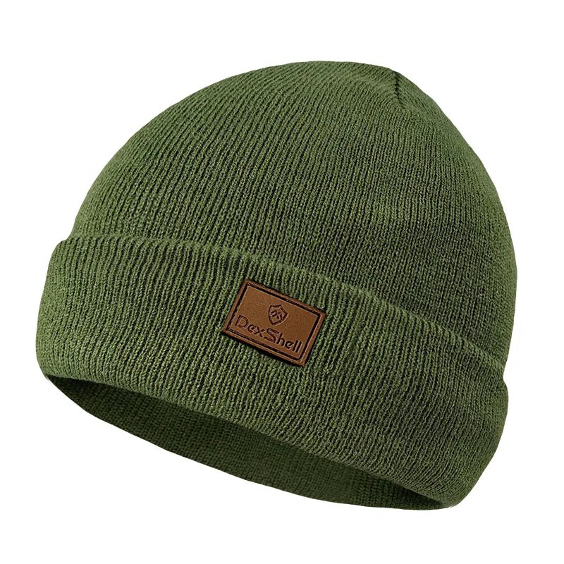 Шапка водонепроницаемая Dexshell Beanie Hat Green, зеленый, размер S/M 56-58 см