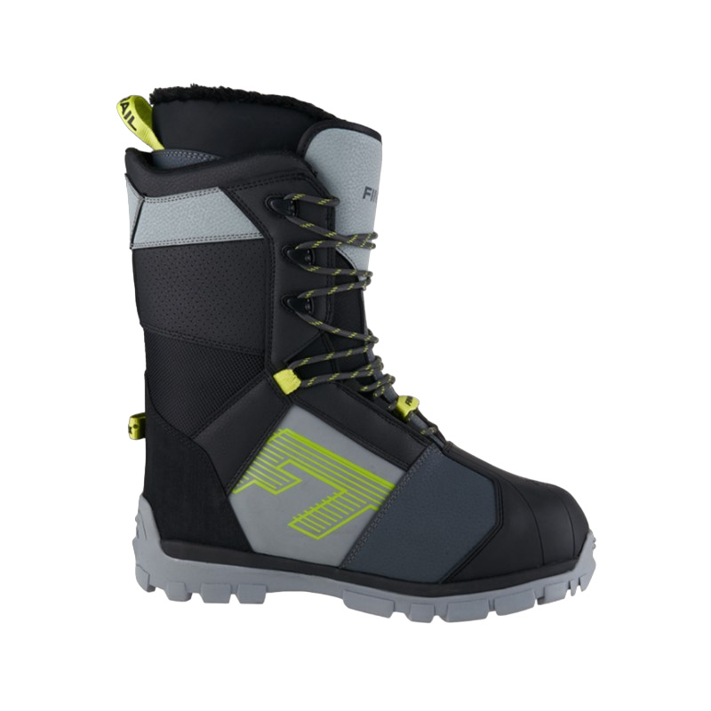 Ботинки снегоходные Finntrail Blizzard 5226 GraphiteYellow, черный/желтый, размер 39