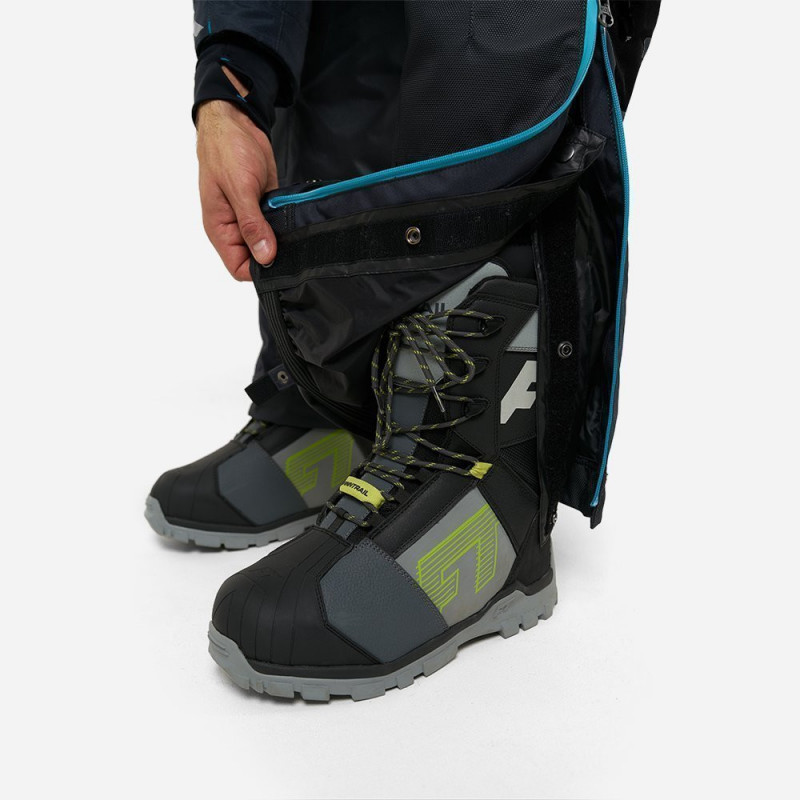 Ботинки снегоходные Finntrail Blizzard 5226 GraphiteYellow, черный/желтый, размер 40