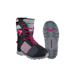 Ботинки снегоходные Finntrail Blizzard 5226 GraphitePink, розовый/черный, размер 38
