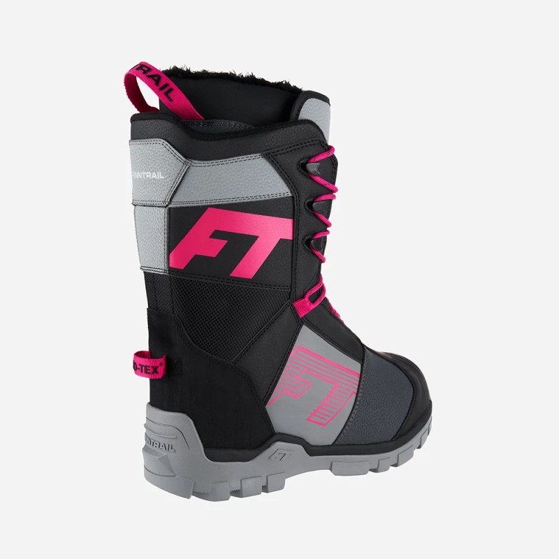 Ботинки снегоходные Finntrail Blizzard 5226 GraphitePink, розовый/черный, размер 38