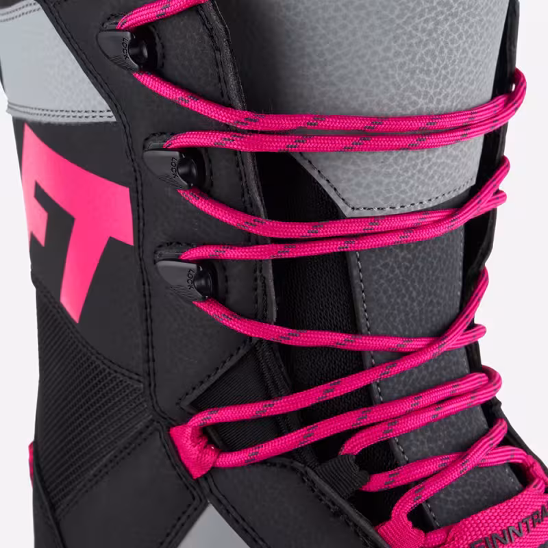 Ботинки снегоходные Finntrail Blizzard 5226 GraphitePink, розовый/черный, размер 39